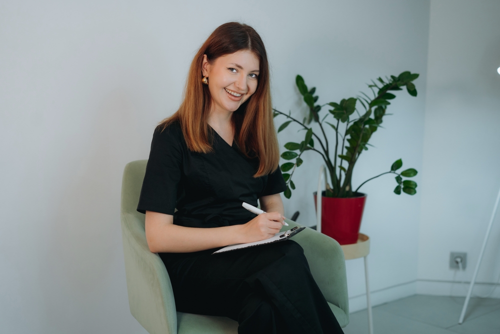 woman attending a cosmetic injectable training course in Orland